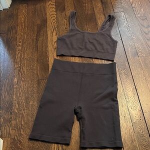 Fabletics Cloud see less 7” Short with Matching Top